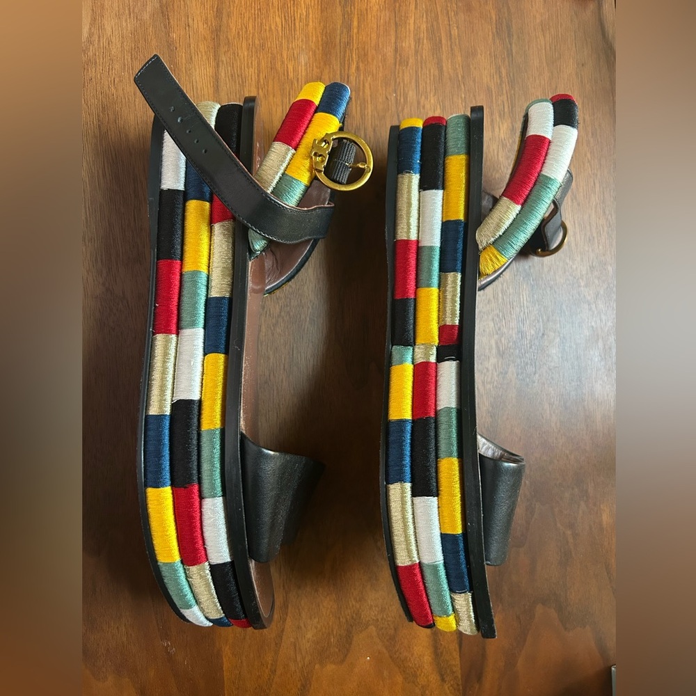 Tory Burch Camilla Platform Sandals 9.5